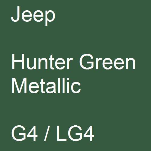 Jeep, Hunter Green Metallic, G4 / LG4.